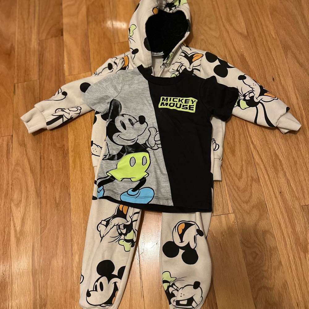 Mickey Mouse 3 Piece Set 3T